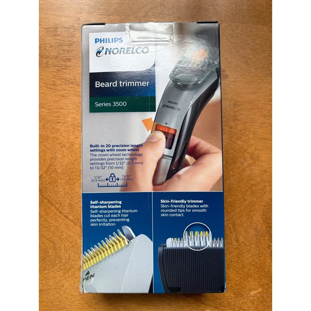 Philips Norelco adjustable zoom during